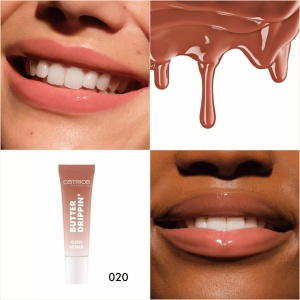 [Balsam buze butter drippin' lip gloss balm maple latte 020 catrice, 10 ml - 1001cosmetice.ro] [4]