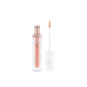 Make-up |  balsam de buze powerfull 5 liquid lip balm 020 pearly peach 4,5 ml catrice | 1001cosmetice.ro