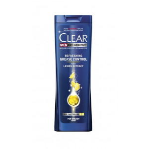 Clear men refreshing grease control sampon antimatreata with lemon extract thumb 1 - 1001cosmetice.ro