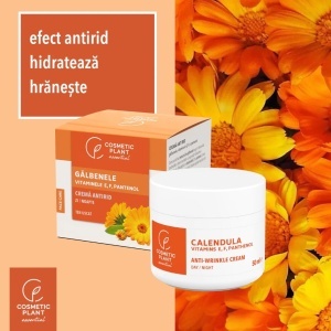 [Crema antirid cu galbenele si vitaminele e, f si pantenol cosmetic plant, 50 ml - 1001cosmetice.ro] [6]