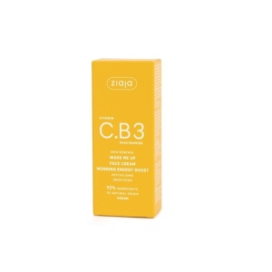Crema de fata de zi, Morning energy boost, C.83 Niacinamide, Ziaja, 50 ml