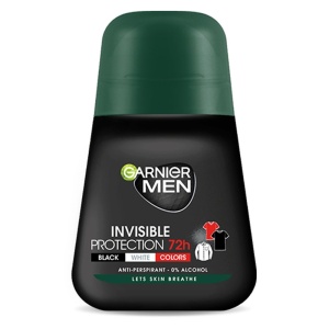 Spray &amp; stick barbati, garnier | Deodorant antiperspirant roll-on pentru barbati invisible protection 72h, garnier 50 ml | 1001cosmetice.ro