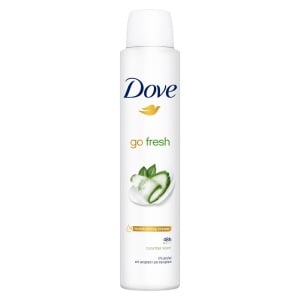 Deodorant antiperspirant spray, 0% Alcool, Castravete/Cucumber Go Fresh Dove, 200 ml