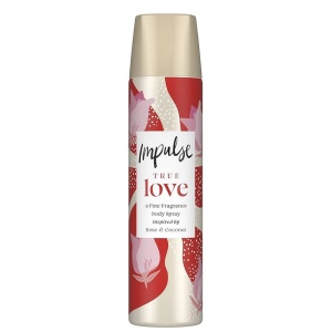 Deodorant spray True love, Impulse, 75 ml