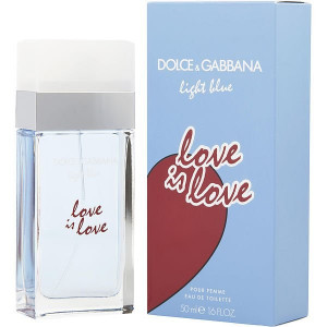 DOLCE & GABBANA LIGHT BLUE LOVE IS LOVE EAU DE TOILETTE PENTRU FEMEI