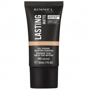 [Fond de ten lasting matte fair beige 085 rimmel london, 30 ml - 1001cosmetice.ro] [1]