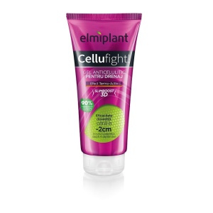 Anticelulitice, elmiplant | Gel anticelulitic pentru drenaj, cellufight, elmiplant, 200 ml | 1001cosmetice.ro