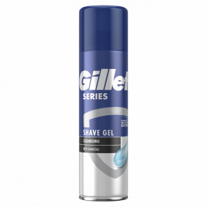 Gel de ras cu charcoal, Gillette Series Cleansing, 200 ml
