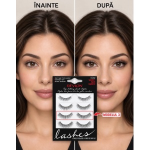 [Gene false tip banda 91292, love your lashes, set 4 modele, revlon - 1001cosmetice.ro] [3]
