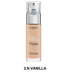 Fond de ten | Loreal true match super-blendable fond de ten vanilla/neutral neutre 2.n | 1001cosmetice.ro