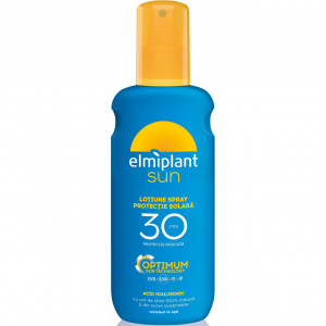 Lotiune Spray protectie solara FPS 30, Elmiplant Sun, 200 ml