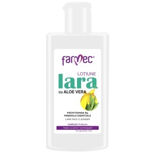 Lara | Loțiune tonică pentru curățarea feței cu aloe vera, lara, 150 ml | 1001cosmetice.ro