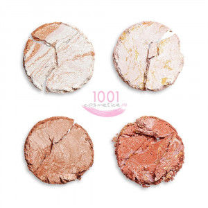 Makeup revolution highlighter and bronzer cheek kit take a breather thumb 2 - 1001cosmetice.ro