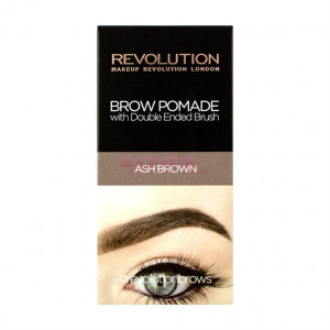 Makeup revolution london brow pomade gel pentru spracene ash brown thumb 2 - 1001cosmetice.ro