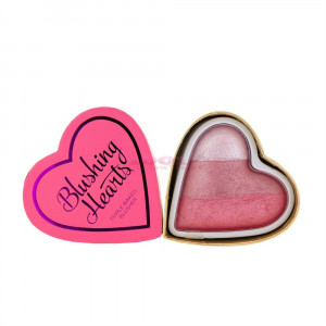 Makeup revolution london hearts blusher bursting with love thumb 1 - 1001cosmetice.ro
