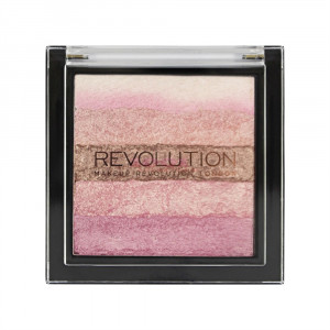 Makeup revolution london vivid shimmer brick pink kiss thumb 1 - 1001cosmetice.ro