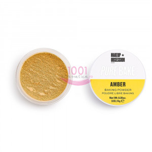 Makeup revolution makeup obsession pure bake pudra pulbere amber thumb 2 - 1001cosmetice.ro