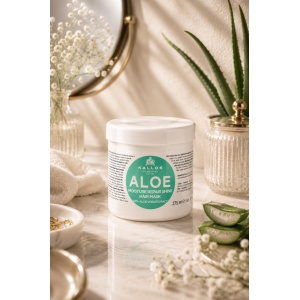 [Mască regeneranta cu aloe vera pentru par uscat si deteriorat kallos 275 ml - 1001cosmetice.ro] [2]