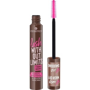 Rimel - mascara, essence | Mascara maro pentru alungire și volum lash without limits tubing 05 brown tubing, essence, 13 ml | 1001cosmetice.ro