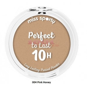 MISS SPORTY PERFECT TO LAST 10 H PUDRA COMPACTA 004 PINK HONEY