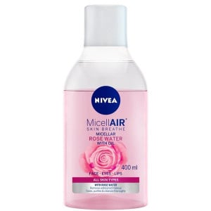 NIVEA MICELLAIR ROSE WATER APA MICELARA CU ULEI SI APA DE TRANDAFIRI PENTRU TOATE TIPURILE DE TEN