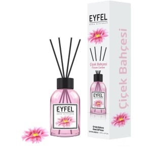 Odorizant betisoare pentru camera Red Diffuser, miros de Gradina cu Flori, Eyfel 120 ml