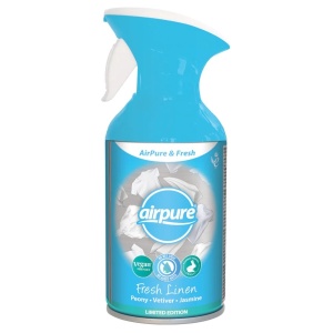 Odorizant pentru camera Air Pure & Fresh, Fresh Linen, AirPure, 250 ml