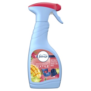 Odorizant spray pentru textile Fructe Exotice Lenor Febreze, 500 ml