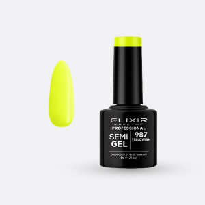 Oja Semipermanenta Semi Gel Elixir Makeup Professional 987, 8 ml
