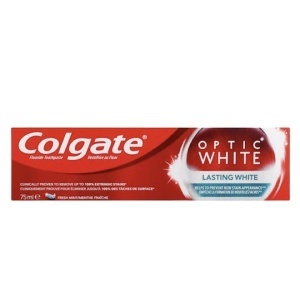 Pasta de dinti, Optic White Lasting White, Colgate, 75 ml