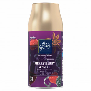 Rezerva odorizant de camera Automatic Spray Merry Berry & Wine, Glade, 269 ml