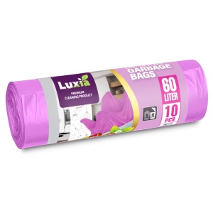 Produse cosmetice online - 1001cosmetice.ro | Saci menajeri cu aroma de capsuni 60l, cu urechi, 10 buc., hd-ld, 70 cm x 62 cm, luxia 4018 | 1001cosmetice.ro