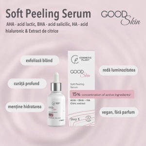 [Ser exfoliant delicat good skin – soft peeling serum de la cosmetic plant, 30 ml, - 1001cosmetice.ro] [3]