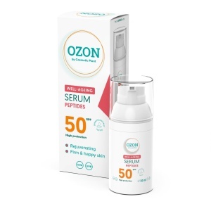 Produse plaja | Ser ozon well-ageing cu peptide și spf 50 de la cosmetic plant, 30 ml, | 1001cosmetice.ro