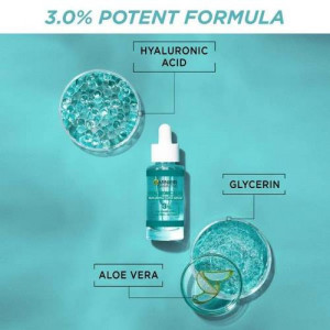 Serum cu acid hialuronic skin naturals hyaluronic aloe pentru reumplerea tenului, garnier, 30 ml thumb 2 - 1001cosmetice.ro