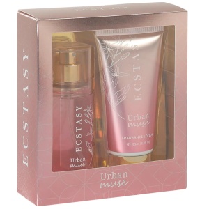 Seturi cadou dama | Set spray + lotiune de corp urban muse, ecstasy, 180 ml | 1001cosmetice.ro