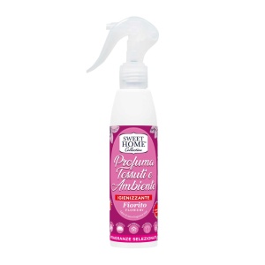 Spray pentru improspatarea hainelor, lenjeriilor si tesaturilor, Flowery Sweet Home, 250 ml