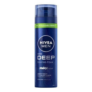 Nivea straight forming spray modelator par drept | Spuma de ras, deep black carbon, nivea men, 200 ml | 1001cosmetice.ro