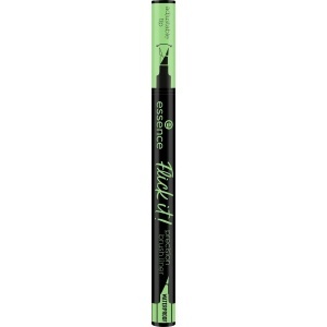 Eyeliner, essence | Tuș de ochi tip pensulă rezistent la apă, flick it! - 01 black, essence, 0,5 ml | 1001cosmetice.ro