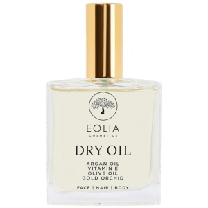 Eolia | Ulei organic uscat cu sclipici argintiu si ulei de argan eolia, 100ml | 1001cosmetice.ro