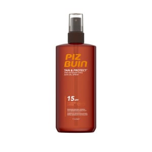 Ulei pentru bronzare accelerata si protectie solara SPF 15 Tan&Protect, 150 ml, Piz Buin