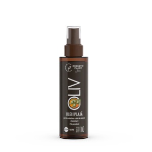 Produse plaja | Ulei pentru plaja oliv spf 10 cu ulei de morcov, ulei de masline si vitamina e cosmetic plant, 150 ml | 1001cosmetice.ro