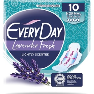 Absorbante Normal Ultra Plus, Lavender fresh, Everyday, 10 bucati