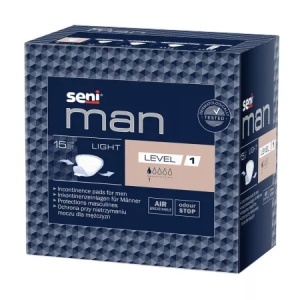 Incontinenta adulti, seni | Absorbante urologice man normal 1 seni, pachet 15 buc | 1001cosmetice.ro