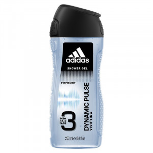 Adidas dynamic pulse vivifyng 3in1 body & hair & face gel de dus thumb 1 - 1001cosmetice.ro