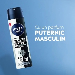 [Antiperspirant deo spray 48h, invisible black & white, nivea men - 1001cosmetice.ro] [3]