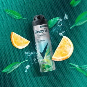 [Antiperspirant spray, advanced protection, cooling, iced lemon & sage, rexona men, 150 ml - 1001cosmetice.ro] [3]