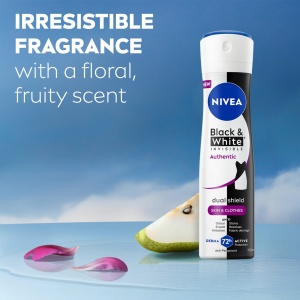 [Antiperspirant spray, black & white invisible, authentic, nivea, 150 ml - 1001cosmetice.ro] [4]