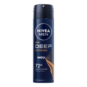 Parfumuri barbati, model: spray | Antiperspirant spray, deep espresso 72h, black carbon, nivea men, 150 ml | 1001cosmetice.ro