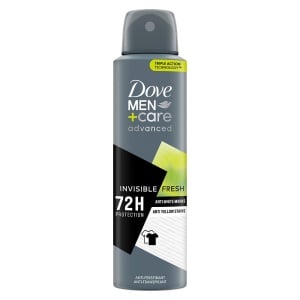 Antiperspirant spray, Invisible Fresh 72h, Dove Men + Care